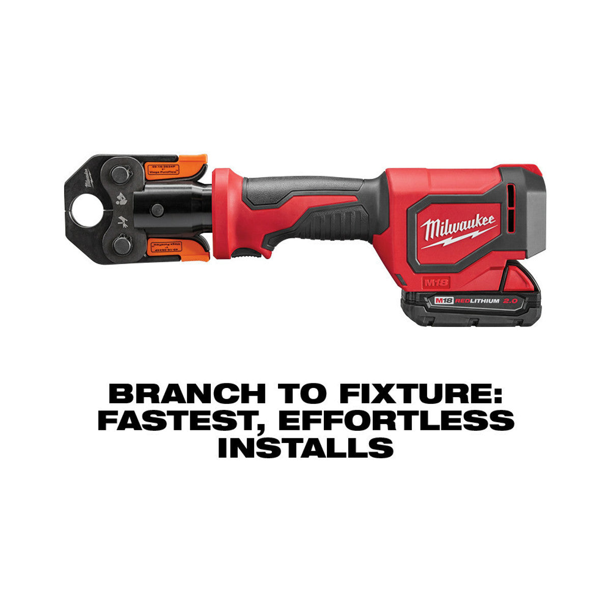 MILWAUKEE Milwaukee 2674-22P M18 Short Throw Press Tool Kit W/ Viega PureFlow Jaws