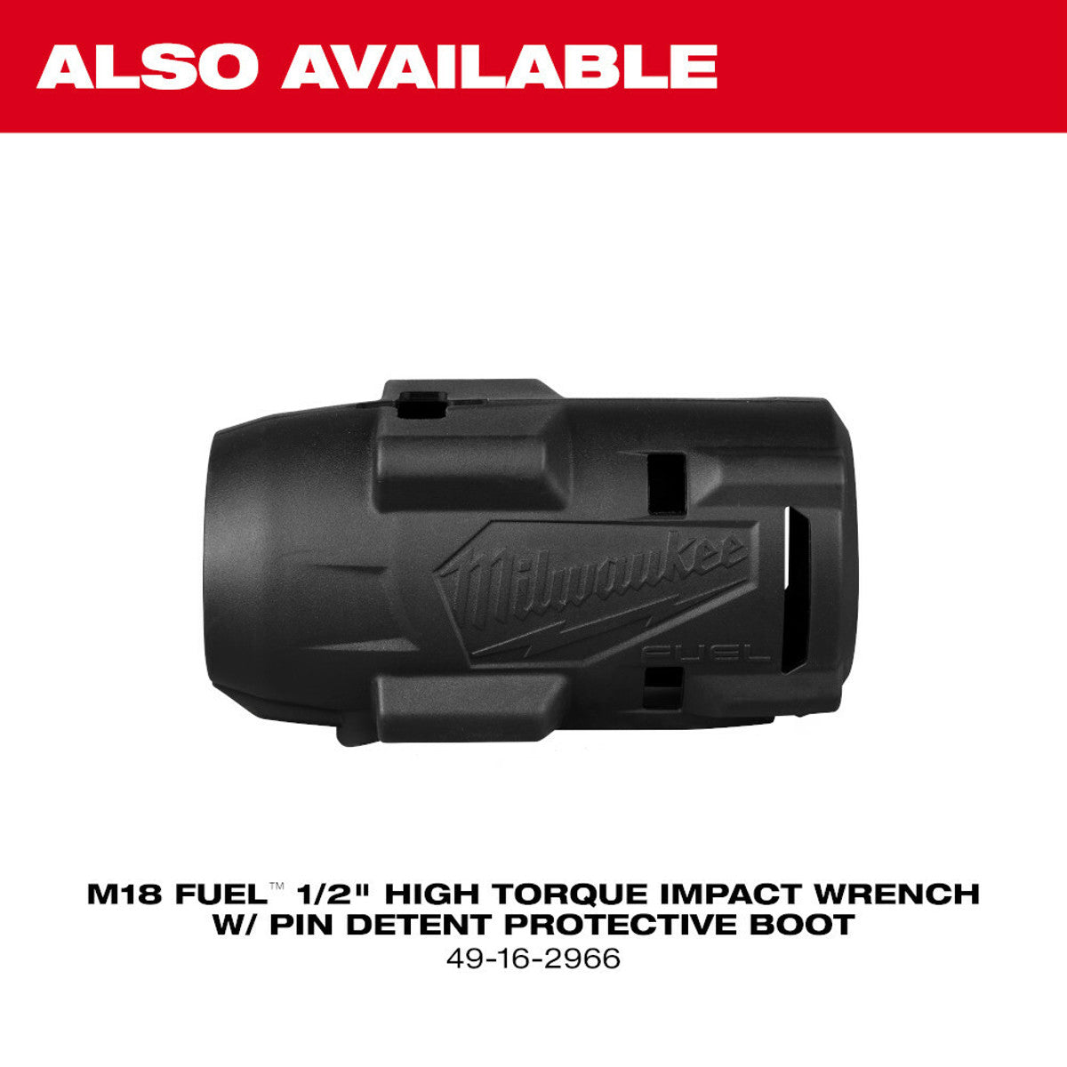 MILWAUKEE Milwaukee 2966-20 M18 FUEL 1/2 High Torque Impact Wrench w/ Pin Detent