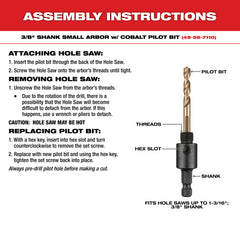 Milwaukee 49-56-9612 1-3/16 Hole Dozer Bi-Metal Hole Saw