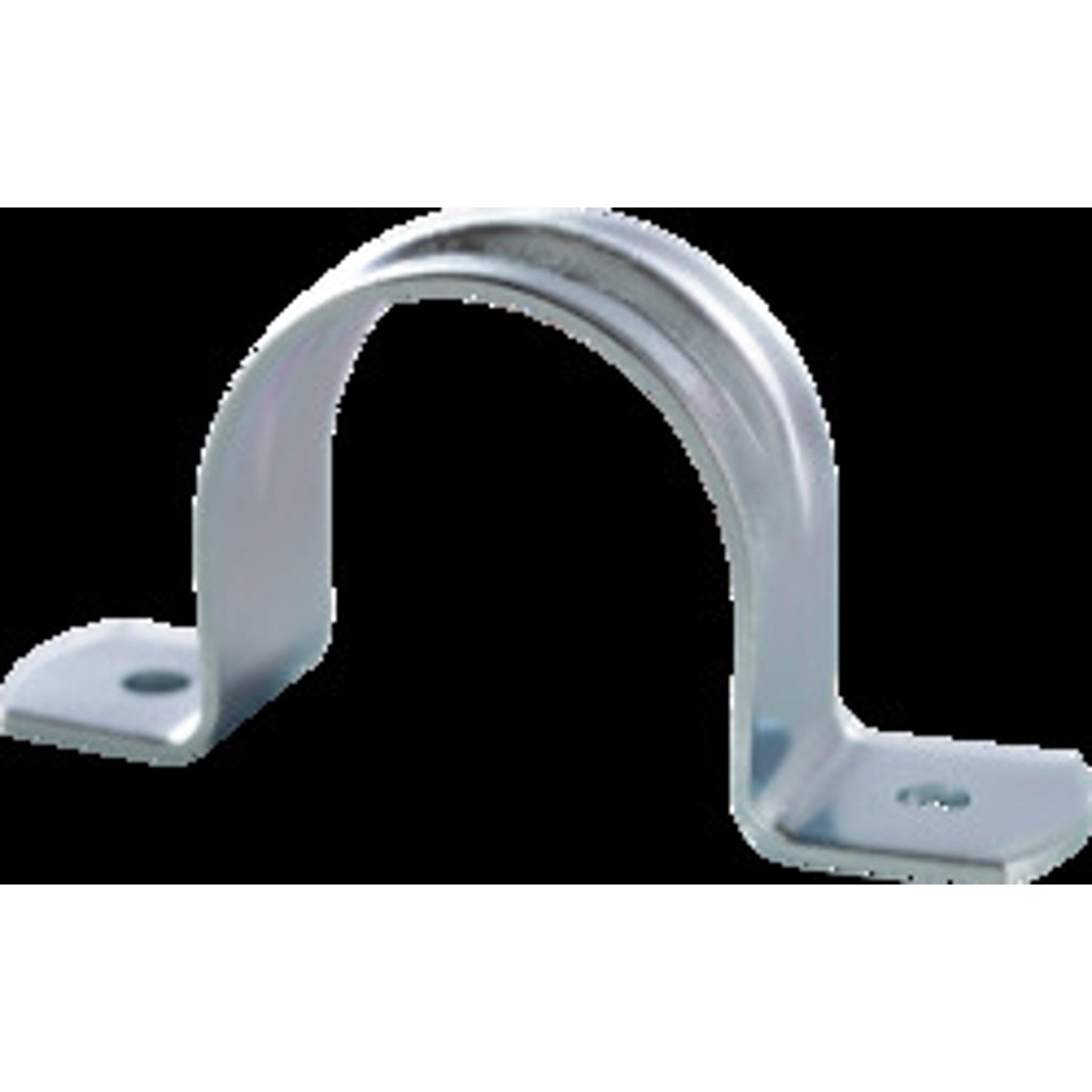 MINERALLAC Minerallac HD290 2 Inch Zinc Plated Steel Heavy Duty 2-Hole Rigid Conduit Strap