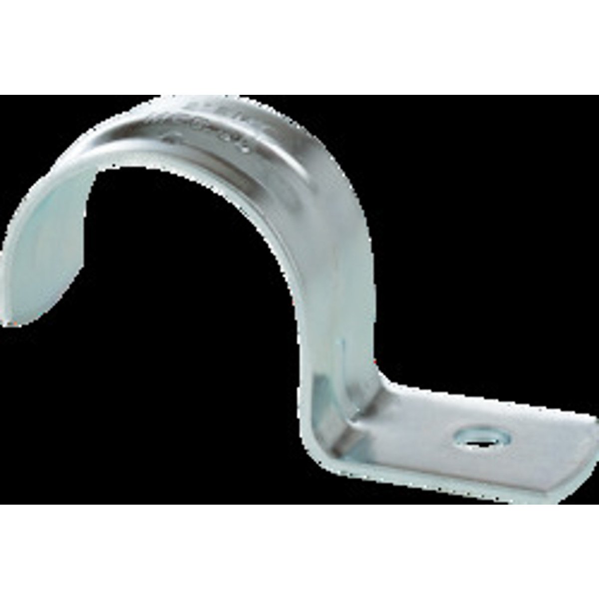 MINERALLAC Minerallac MED80 1-1/2 Inch Zinc Plated Steel Medium Duty 1-Hole IMC/Rigid Conduit Strap