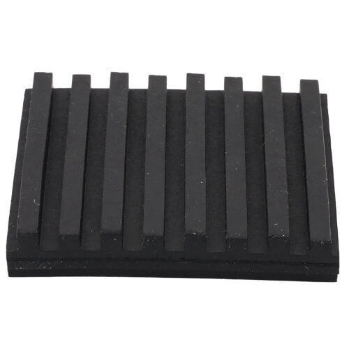 DIVERSITECH DiversiTech MP-2 Equipment Pad Rubber 2 x 2 x 3/8 in.