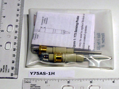BASO Baso Y75AS-1H Flame Sensor with 90 Degree Terminal Connector - 0.114 Diameter