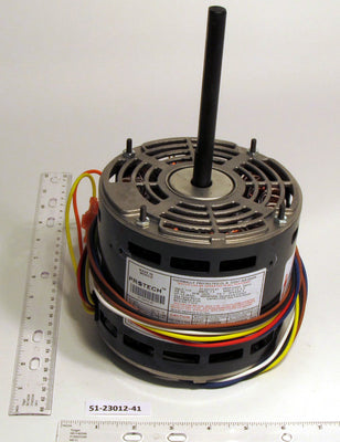 RHEEM Rheem 51-23012-41 Protech Tripsaver Furnace Motor 1/6-1/2 HP 1075 RPM 120V 4 Speed
