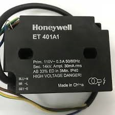 HONEYWELL ET401A1 IGNITION TRANSFORMERS