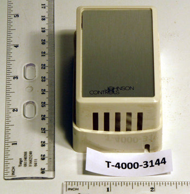 JOHNSON CONTROLS Johnson Controls T-4000-3144 Pneumatic Thermostat Cover White