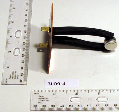 WHITE-RODGERS White-Rodgers 3L09-4 Board Mount Limit Switch 1/2 Bimetal Disc Opens 150F Closes 130F Length 3.12 Inches