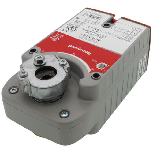 HONEYWELL Honeywell MS4105A1130 2-Position S.R. Actuator 120V 44 in-lb Aux Switch