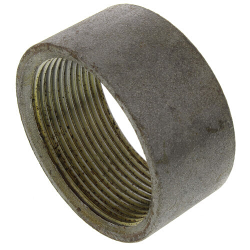 EVERFLOW Everflow MTTHC212 2-1/2 Black Taper Tapped Merchant Half Coupling