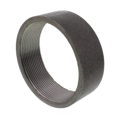 EVERFLOW Everflow MTTHC600 6 Black Taper Tapped Merchant Half Coupling