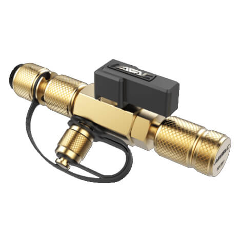 NAVAC NAVAC NEVK3 Pro Series Rapid Evacuation Kit with Vacuum Gauge, Valve Core Removal Tools, and Hose (1/2 to 1/4 Fitting)