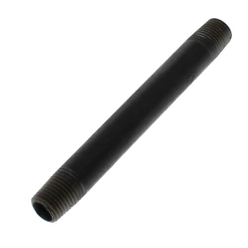 EVERFLOW Everflow NPBL1445 1/4 x 4-1/2 Black Steel Nipple