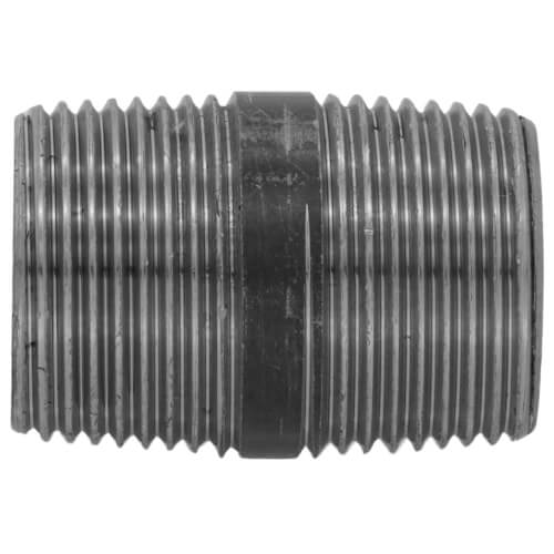 EVERFLOW Everflow NPBL3415 3/4 x 1-1/2 Black Steel Nipple