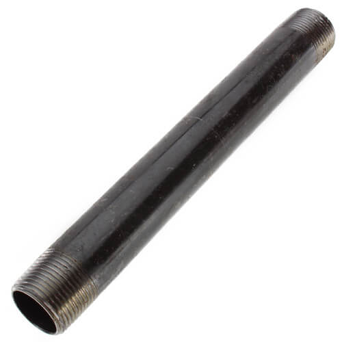 EVERFLOW Everflow NPBL3480 3/4 x 8 Black Steel Nipple