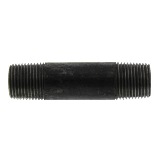 EVERFLOW Everflow NPBL3825 3/8 x 2-1/2 Black Steel Nipple