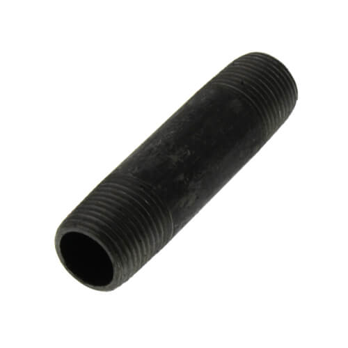 EVERFLOW Everflow NPBL3825 3/8 x 2-1/2 Black Steel Nipple