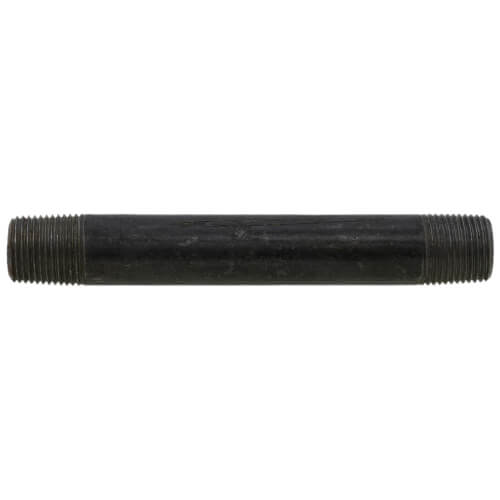 EVERFLOW Everflow NPBL3845 3/8 x 4-1/2 Black Steel Nipple