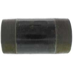 Everflow NPBL4080 4 x 8 Black Steel Nipple