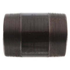 Everflow NPBL5055 5 x 5-1/2 Black Steel Nipple