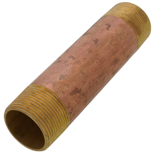 EVERFLOW Everflow NPBR1160 1-1/4 x 6 Brass Nipple