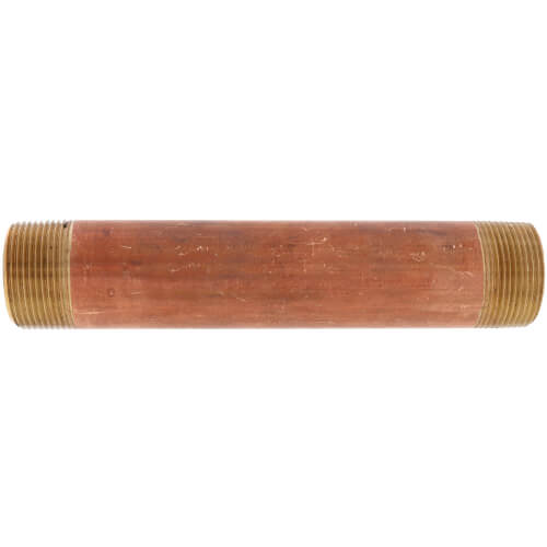 EVERFLOW Everflow NPBR1180 1-1/4 x 8 Brass Nipple