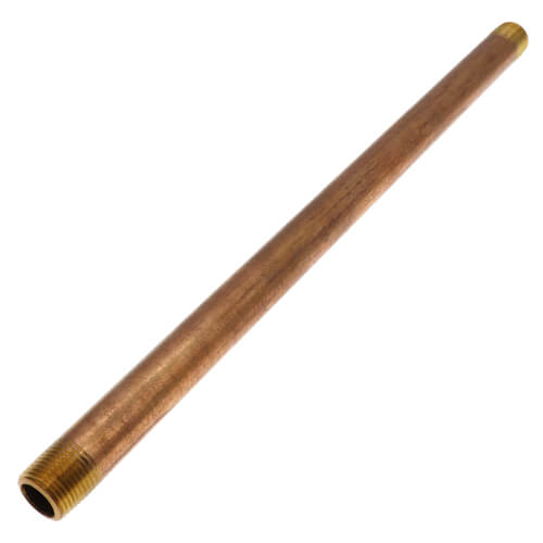 EVERFLOW Everflow NPBR3812 | 3/8 x 12 Brass Nipple