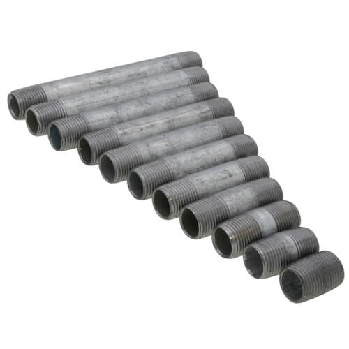 EVERFLOW Everflow NPGS1200 1/2 Galv Nipple Set Close to 6 Length GVN050-SET