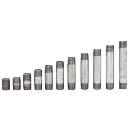 EVERFLOW NPGS3400 GALVANIZED & BLACK PIPES