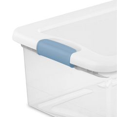 STERILITE Sterilite 14948012 15 Quart Latching Storage Tote (12 Pack)