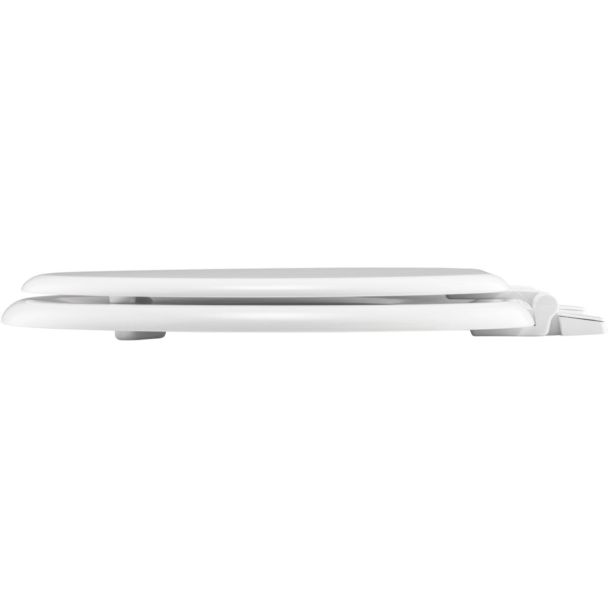 BEMIS Bemis 400TTA-000 Round Enameled Wood Toilet Seat with Top-Tite® Hinge
