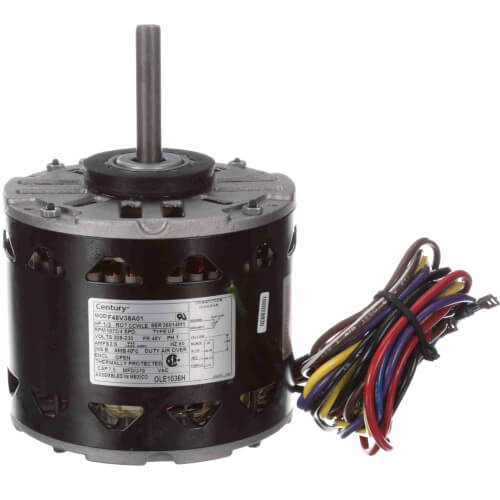 CENTURY MOTORS Century OLE1036H OEM Replacement Motor 1/3 HP (208-230V, 1075 RPM)