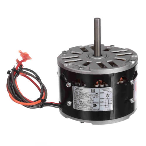 CENTURY MOTORS Century ORM1008V1 OEM Replacement Motor 1/8 HP 208-230V 825 RPM 5MFD