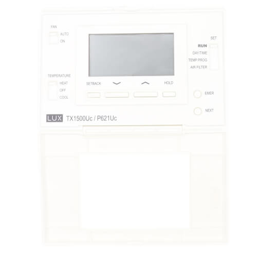 LUX Lux P621U-010 Programmable Thermostat 2 Heat 1 Cool