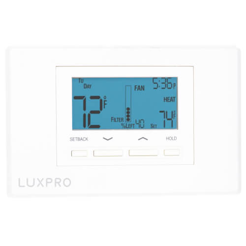 LUX P621U-010 PROGRAMMABLE THERMOSTATS