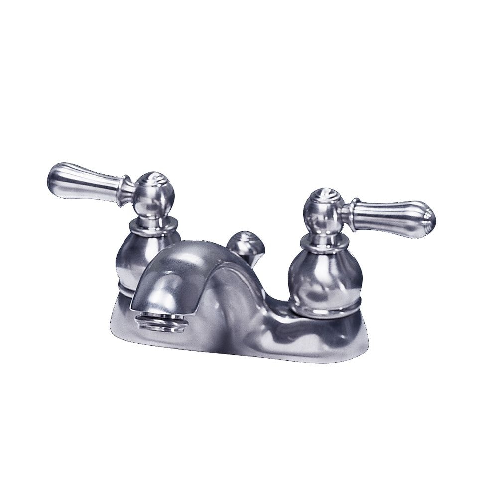 AMERICAN STANDARD American 7411.732.002 Hampton Two Handle Centerset 4 Inch Lavatory with Drain