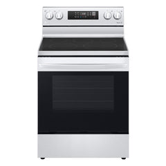 LG ELECTRONICS Lg Electronics LREL6323S 30 inches Elec. 6.3 cu ft. Range Fan Convection, Air Fry , EasyClean®& Smart, Freestanding