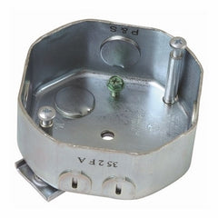 Legrand 55500 Pass & Seymour 1.5 Inch Depth 16 In. Steel Direct Mount Contractor Box