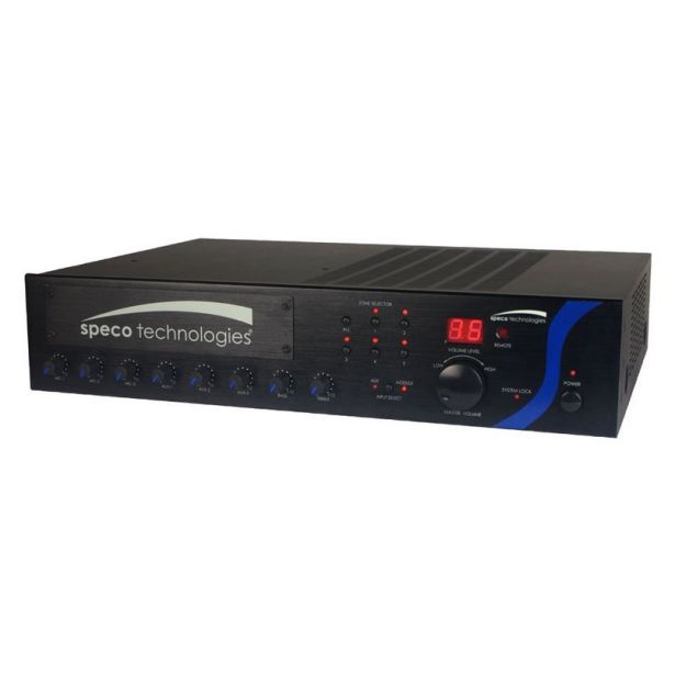 SPECO Speco PBM60A PA Mixer Amplifier with Module Bay 60W
