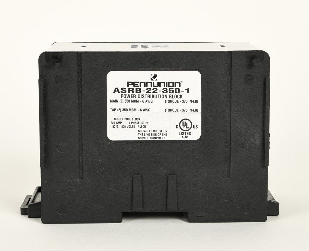 PENN-UNION Penn-Union ASRB-22-350-1 Splicer/Reducer Block 620 A (1 Pole)