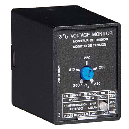 LITTELFUSE Littelfuse PLM6405 Electromechanical Relay 200 to 240VAC 10A SPDT 60.7x45.2x81.3 mm