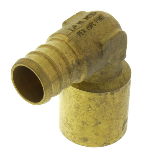 EVERFLOW Everflow PMSL5834-NL | 3/4 Male Sweat X 5/8 F1807 PEX Elbow Lead Free