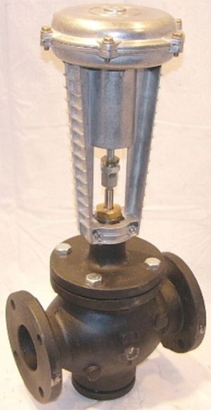 SIEMENS SIEMENS 283-05980 Flow Control Valve Flanged Pneumatic Actuator Bronze Trim Replacement 599-05980