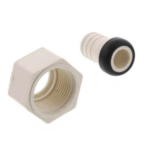 EVERFLOW Everflow PPCA0034 3/4 PEX x 3/4 FPT PolyAlloy Crimp Swivel Female Adapter