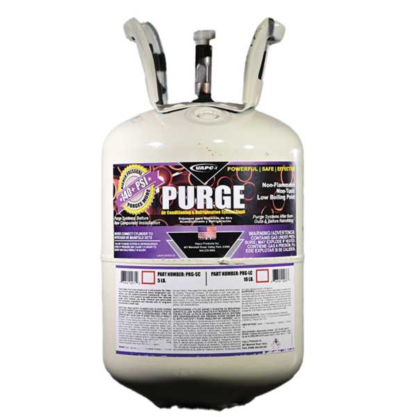 VAPCO PRODUCTS Vapco Products PRG-LC Purge Cylinder 10 lb