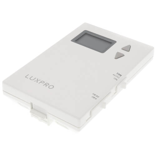 LUX Lux PSD010BF-010 LuxPro Digital 2 Wire Heat Only Thermostat with Fan