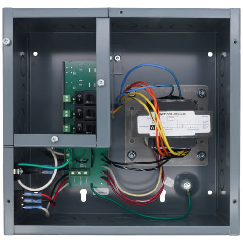 FUNCTIONAL DEVICES Functional Devices PSH300AB10-LVC 300 VA Power Supply 120-24V Outlet with Breaker 100VA