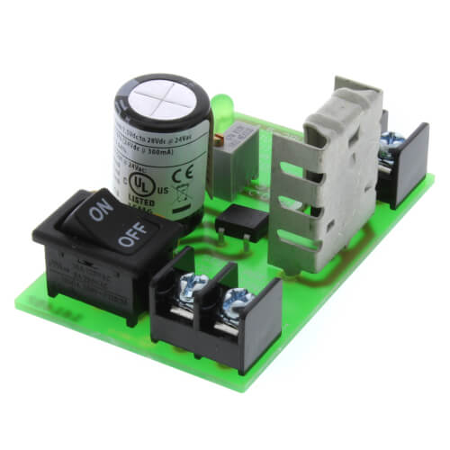 FUNCTIONAL DEVICES RIB PSMN24DAS DC Power Supply Non-Isolated Adjustable 24 Vac to 28 Vdc 300mA