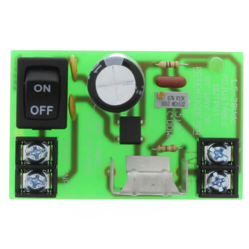 FUNCTIONAL DEVICES RIB PSMN24DAS DC Power Supply Non-Isolated Adjustable 24 Vac to 28 Vdc 300mA
