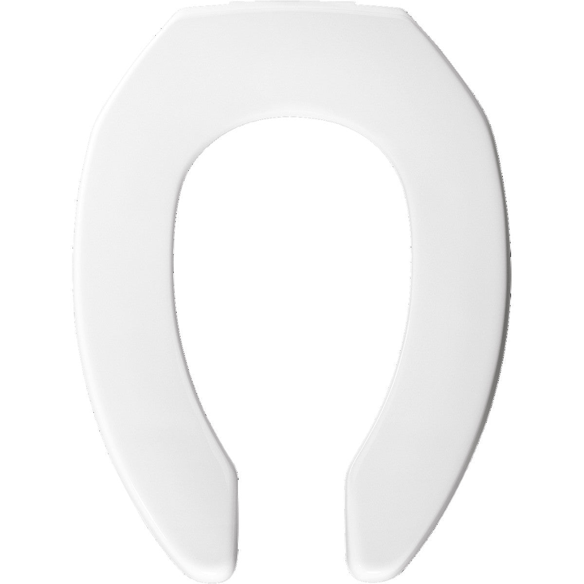 BEMIS Bemis 3L2155T 000 Medic-Aid Elongated Open Front Toilet Seat in White