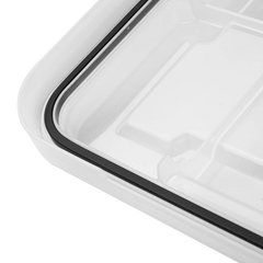 STERILITE Sterilite 39349004 54 Quart Gasket Box with Lid (4/Carton)